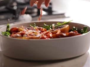 imagem de salada de nectarina